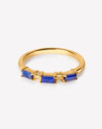 Parade Blue Sapphire Stacking Band