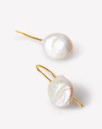 Baroque Pearl Hook Earrings