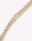 Garden Party Jasper and Baroque Pearl Necklace